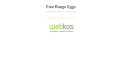 Desktop Screenshot of freerangeeggs.com.au